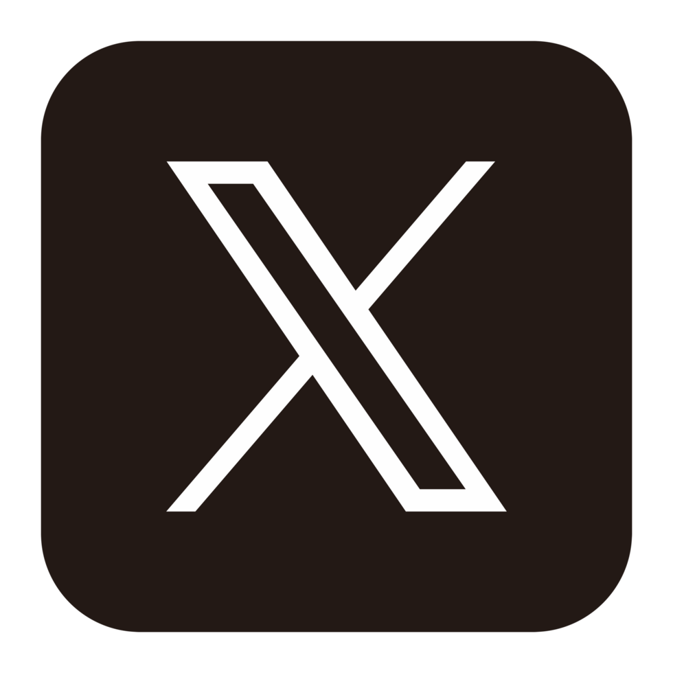 Twitter X logo